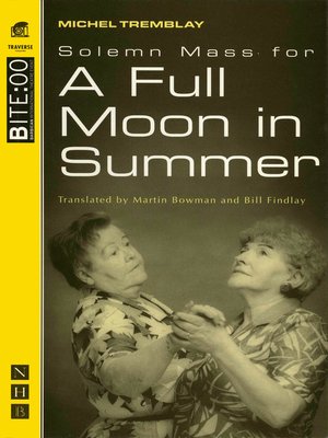 cover image of Solemn Mass for a Full Moon in Summer